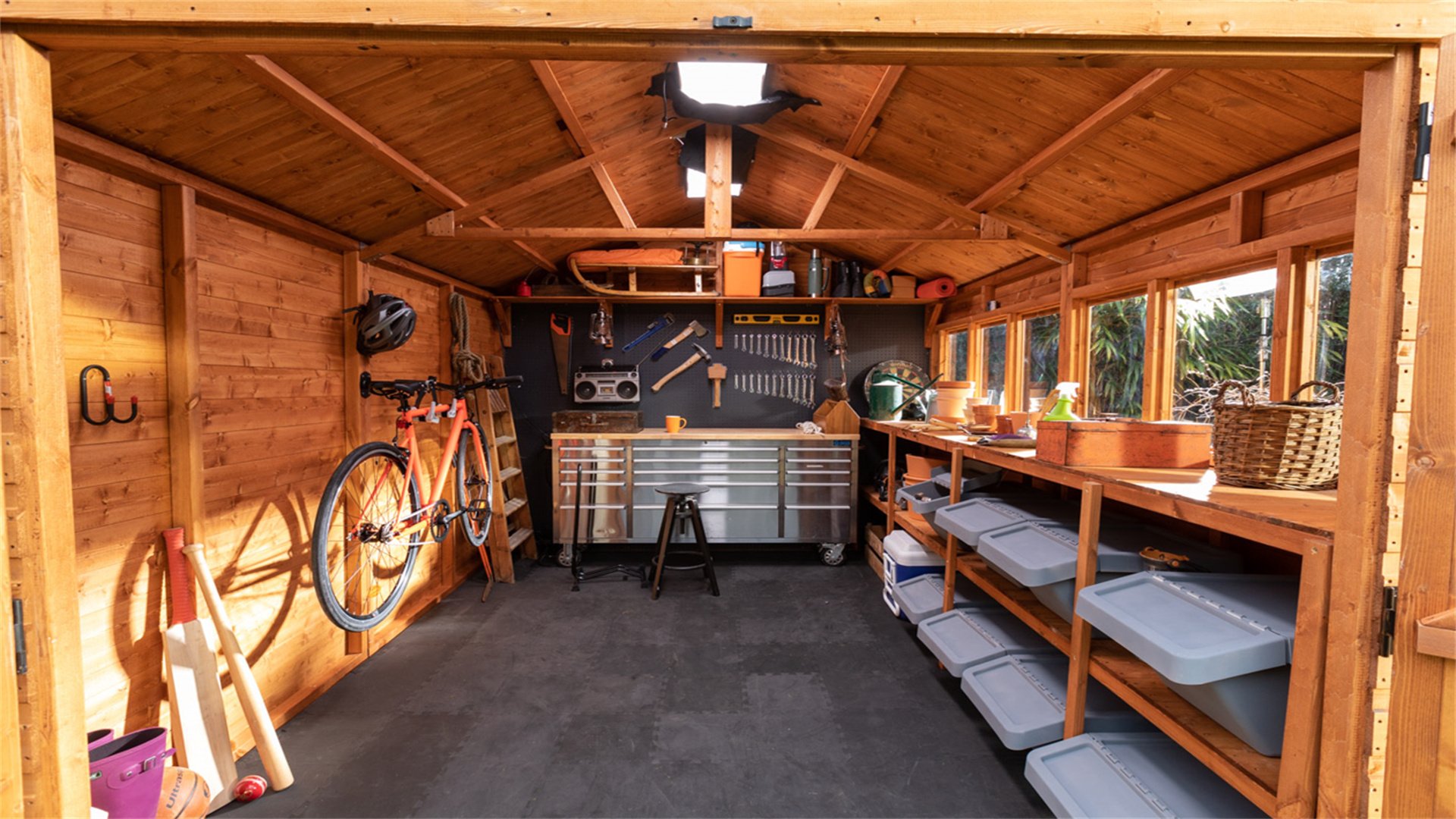 Building a Functional Workshop in Your Backyard