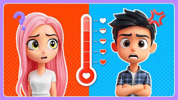 💘Love Thermometer: Is Your Love Still Hot?🌡️