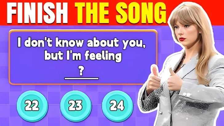 Only Real Swifties Can Finish Every Taylor Swift Lyric - From Fearless to Showgirl💖