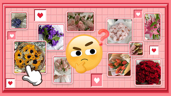 💐Pick a Bouquet to See When You'll Meet True Love💕