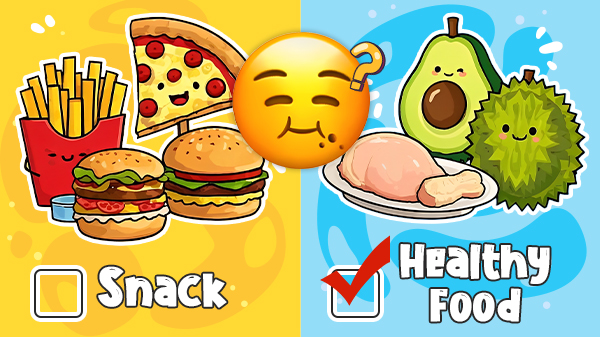 🍕Snack Soulmates or Food Foes?🥑