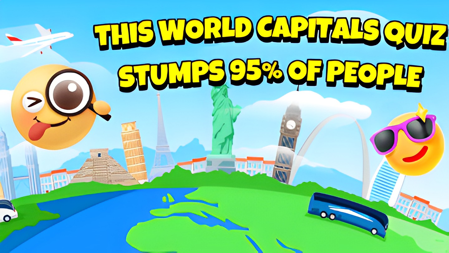 This World Capitals Quiz Stumps 95% of People-Can You Pass?