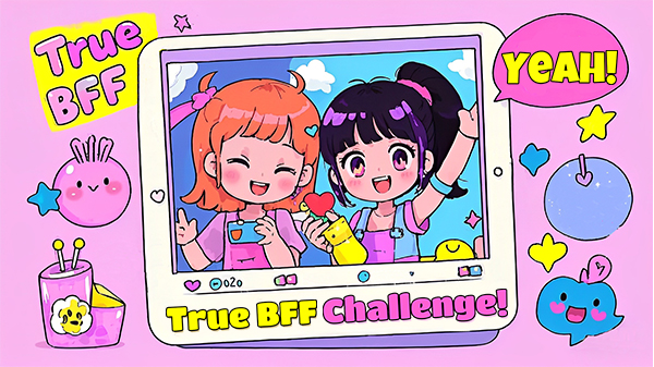💯True BFF Challenge💪