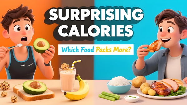 Which Sneaky Food Packs a Bigger Calorie Punch?๐ฒ